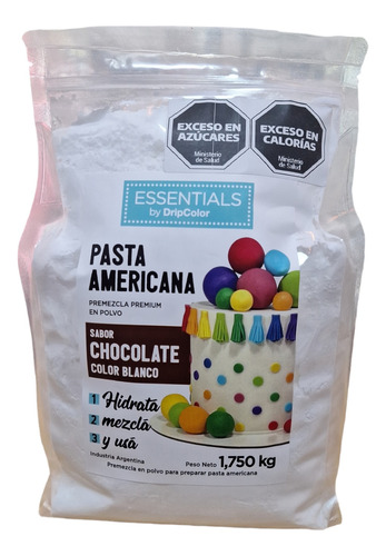 Premezcla Pasta Americana Para Cubrir Tortas Sabor Chocolate