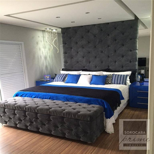 Imagem 17 de 30 de Sobrado Com 3 Dormitórios À Venda, 280 M² Por R$ 1.710.000 - Condomínio Mont Blanc - Sorocaba/sp, Próximo Ao Shopping Iguatemi. - So0021