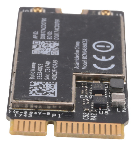 A Placa Wi-fi Sem Fio Hackin Bcm94360cs2 4.0 802.11ac