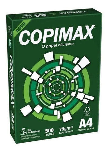 Resma Hojas Papel  A4 Copimax 75g 500 Hojas Oferta