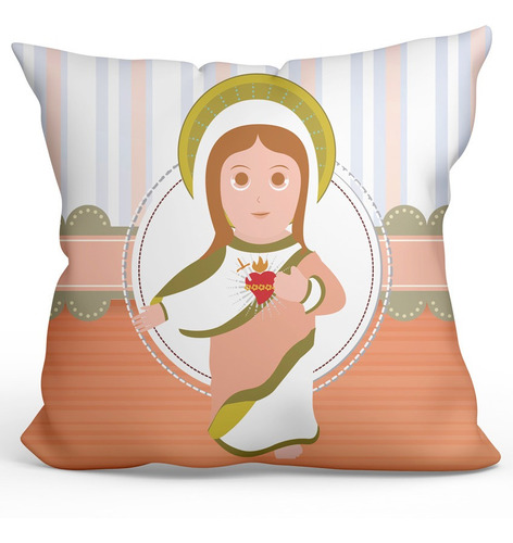 Almofada Infantil - Sagrado Coração De Maria