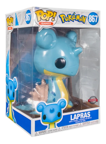 Funko Pop! Pokemon Jumbo Lapras 867