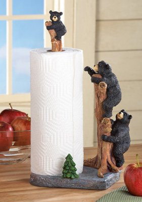 Collection S Etc Northwoods Bears Soporte Para Toalla Papel