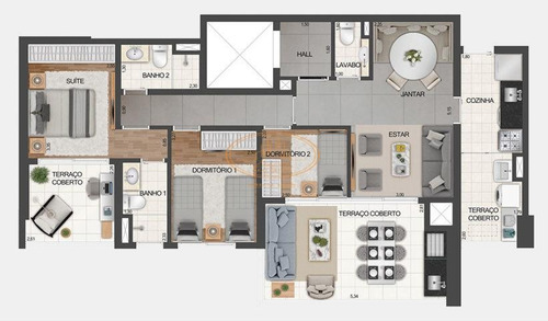 Apartamento Com 4 Dormitório(s) Localizado(a) No Bairro Vila Mariana Em São Paulo / São Paulo - 2936:906056