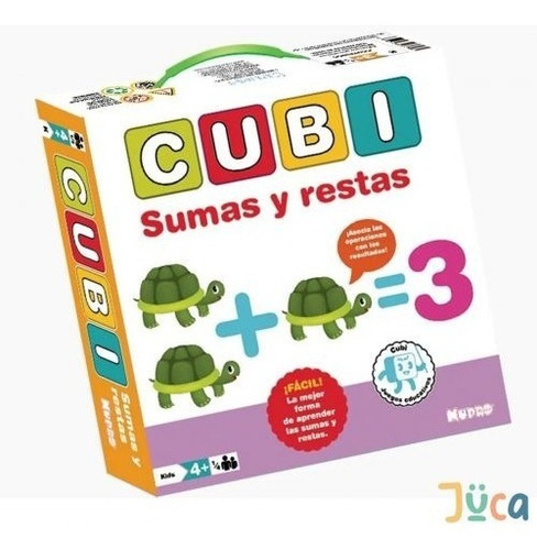 Juegos De Mesa Cubi Sumas Restas Aprender Niños Nupro