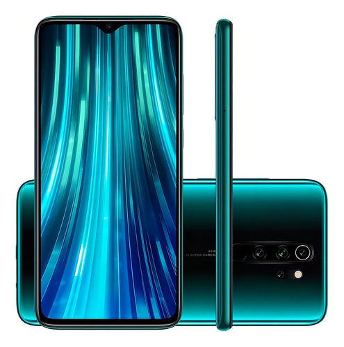 Xiaomi Redmi Note 8 Pro 128gb Dual 6gb Ram Tela 6.53'' 64 Mp Cor Verde