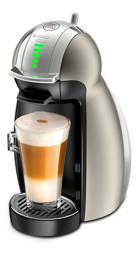 Cafetera Nescafé Moulinex Dolce Gusto Genio 2 automática titanium para cápsulas monodosis 220V