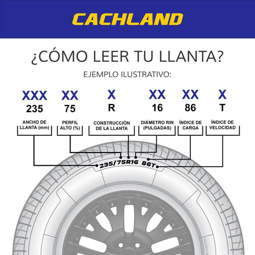 Llanta 265/70r17 Cachland Ch-ht7006 115t Msi