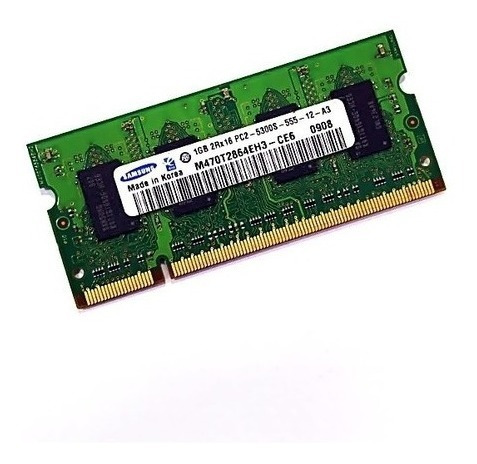 Memoria Ram Ddr2 5300 De 1gb Para Laptop