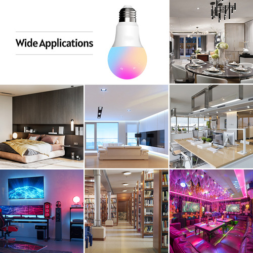 Bombilla Led Wifi, Control De Voz/aplicaciones, E27,/