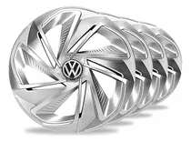 Comprar Juego Tazas R13 Logo Vw Pase 4x100 Gol G1 G2 G3 G4 G5