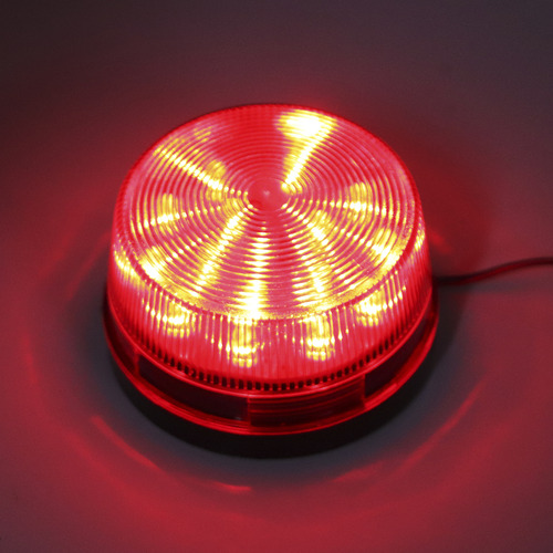 Luz Intermitente Redonda, Señal De Advertencia Led Estrobosc