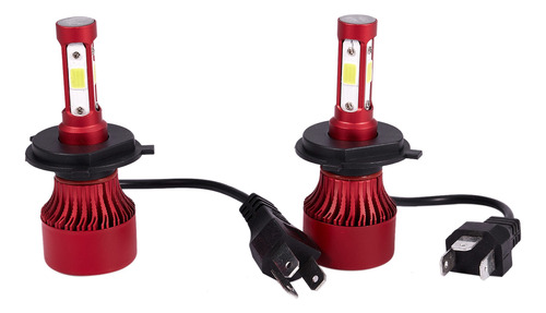 Kit De Bombillas Led H4 Hb2 9003 De 2200 W, 3300 000 Lm, 4 L