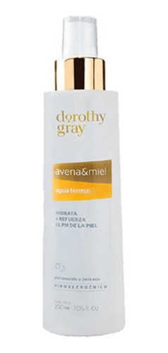 Dorothy Gray Agua Termal Hipoalergenica Avena Y Miel 140ml