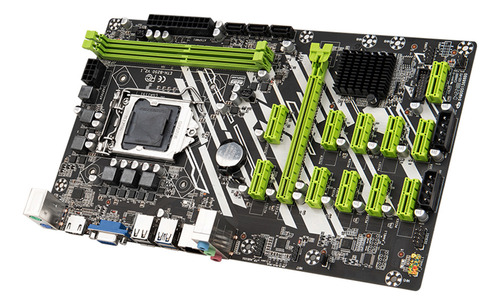 Z Placa Madre Eth-b250 Para Minería 12p Pci-e Lga 2xddr4 12