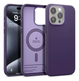 Funda Caseology Nano Pop Mag Para iPhone 15 Pro - Uva Morada