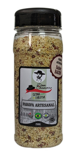 Kit 02 Farofas Cebola E Salsa & Sabor Bacon Dom Chamorro