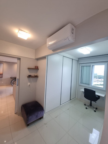 Lindo Apto 70m² No Quartier Residence Jaguaré, 100% Mobiliado, Vista Usp 16º Andar, 2 Vagas