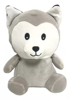 Peluche Perrito Husky Phi Phi Toys 19cm Adorable Gris