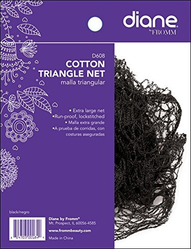 Diane Cotton Triangle Net, Negro