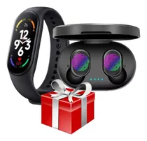 Comprar Auriculares A6s Negro Combo + Smartwatch Band M7 + Regalo
