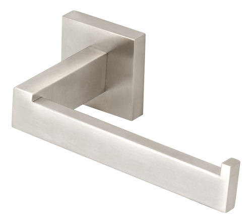 Porta Papel Higiênico Papeleira Quadrado Inox Escovado Metal