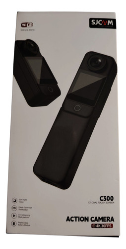 Camara Acción Sjcam C300 4k Dual Touch Screen Negro