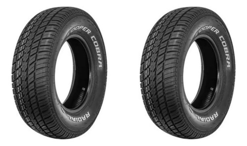 Kit 2 Pneus Cooper Cobra 255/70r15 Gt Radial 108t L/ Brancas