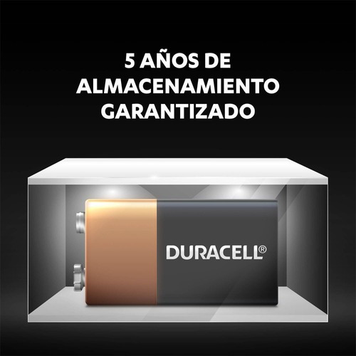 Imagen 6 de 7 de Pack 6 Baterías Alcalinas Duracell Blíster 9v / Superstore