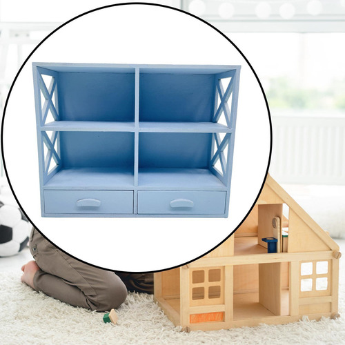 { Gabinete En Miniatura A Escala 1/12, Madera, Simple, Para