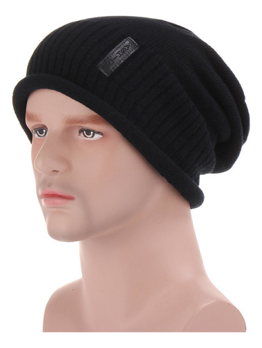 Gorro B Hat De Lana Para Hombre Con Dobladillo Para Invierno