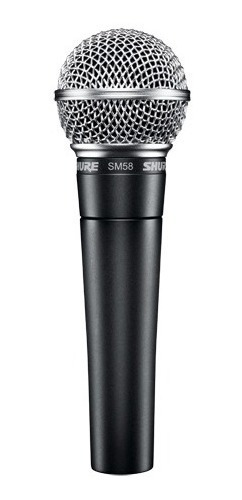 Microfono Shure Sm58 Nuevo Con Funda Pipeta Nuevo Garantia