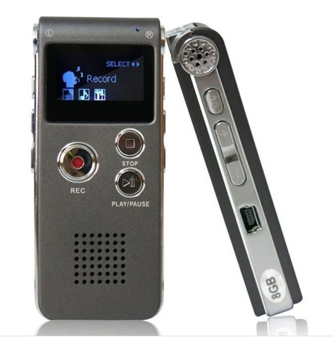 Grabadora Digital Profesional De Voz 8gb Mp3