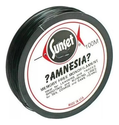 Nylon Amnesia 15 Lbs-0.39mm- Baja Memoria Made In Usa X 200m