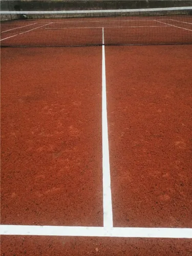 Cinta / Lineas Cancha De Tenis Línea Más Clavos De Aluminio