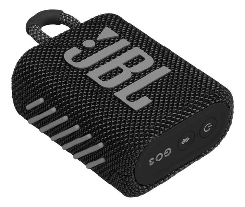 Parlante Bluetooth Go3 Con Fm Y Entrada Usb Microsd Negro