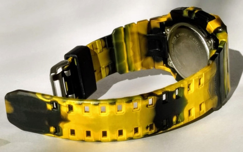 Casio G-shock G-5500jc-9 Solar Amarelo 2007 Raro Coleção