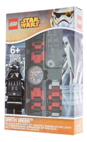 Reloj Lego Starwar Con Forma De Minifigura De Darth Vader Co