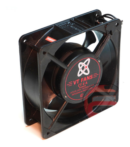 Imagen 1 de 10 de Turbina Cooler Fan Extractor 220v Ruleman 4 Pulgadas 120x38m