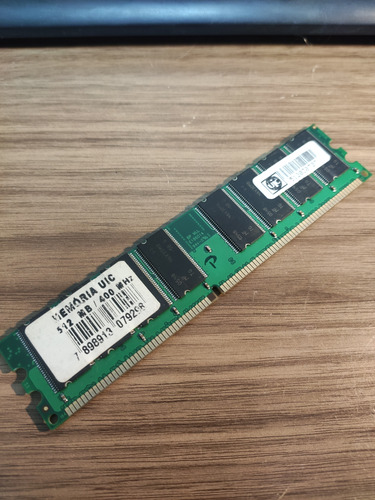 Memória 512mb Ddr400 Pc3200 (Usado)