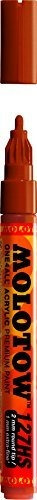 Marcador De Pintura Acrilica Molotow One4all, 2 Mm, Langost