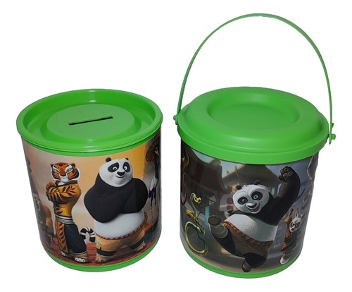 Souvenirs  Baldes Plásticos Personalizados Kunfu Panda X14