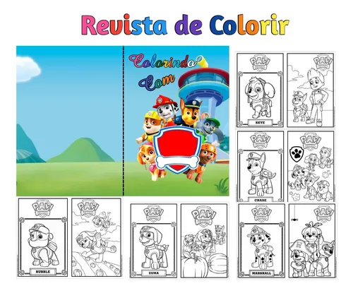 Arquivo de Corte Revistinha de Colorir Sonic