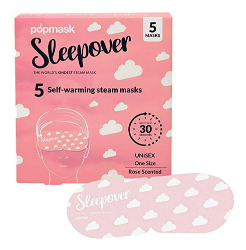 Mascarillas - Popmask Sleepover Self Heated Eye Mask Rose Sc