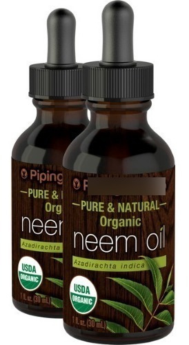 Aceite De Neem Orgánico 1 Fl Oz 30 Ml 