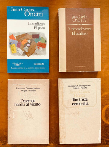 Obras De Juan Carlos Onetti - Pack Cuatro Libros