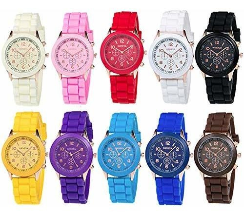 Weicam Wholesale 10 Pack Hombres Mujeres Chica Reloj De Band