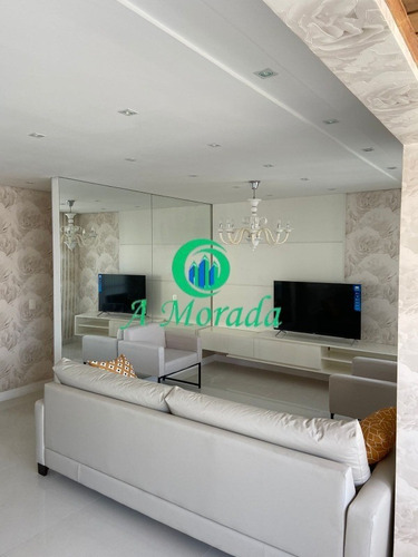 Imagem 3 de 16 de Lindo Apartamento 114m² Todo Mobiliado Alto Padra Para Venda Centro, Santo Andre !!! - Ap00068 - 4341849