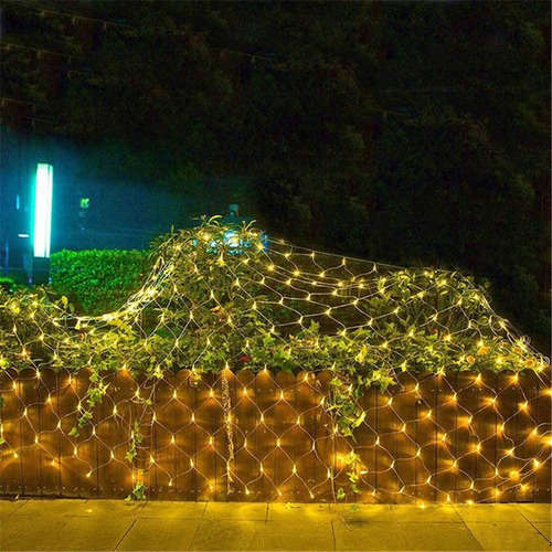 Nueva Cortina Led Con Forma De Hilo De Hadas, Malla Navideña