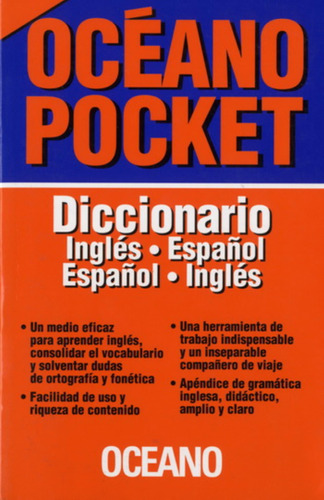 Diccionario Oceano Pocket Ingles/español - Español/ingles